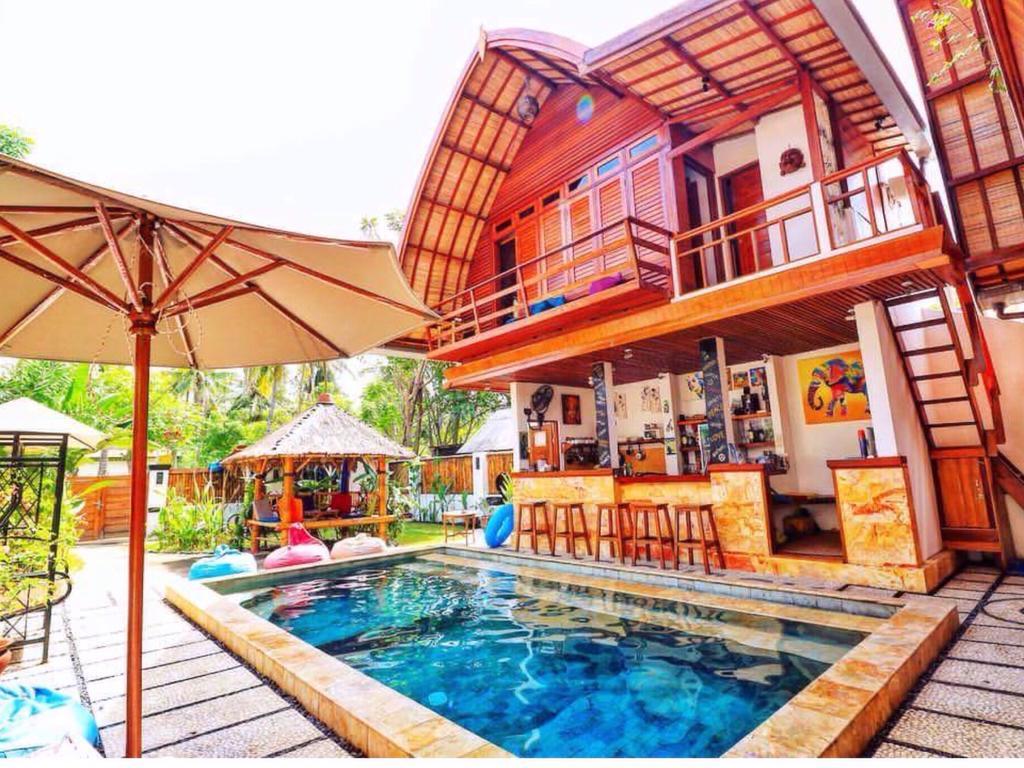 Gili T Sugar Shack Hotel Gili Trawangan Bagian luar foto